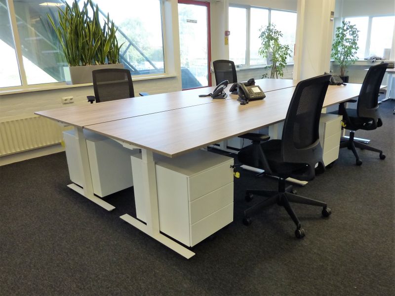 NIF Complete kantoorinrichting met gebruikt kantoormeubilair