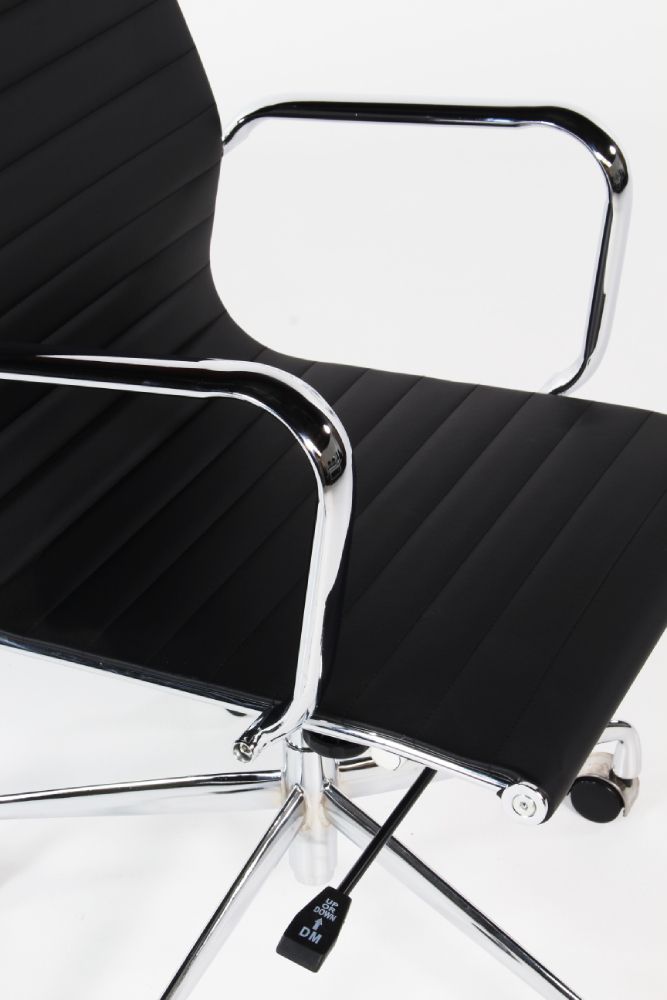 Design bureaustoel zwart Assemblee van Cas