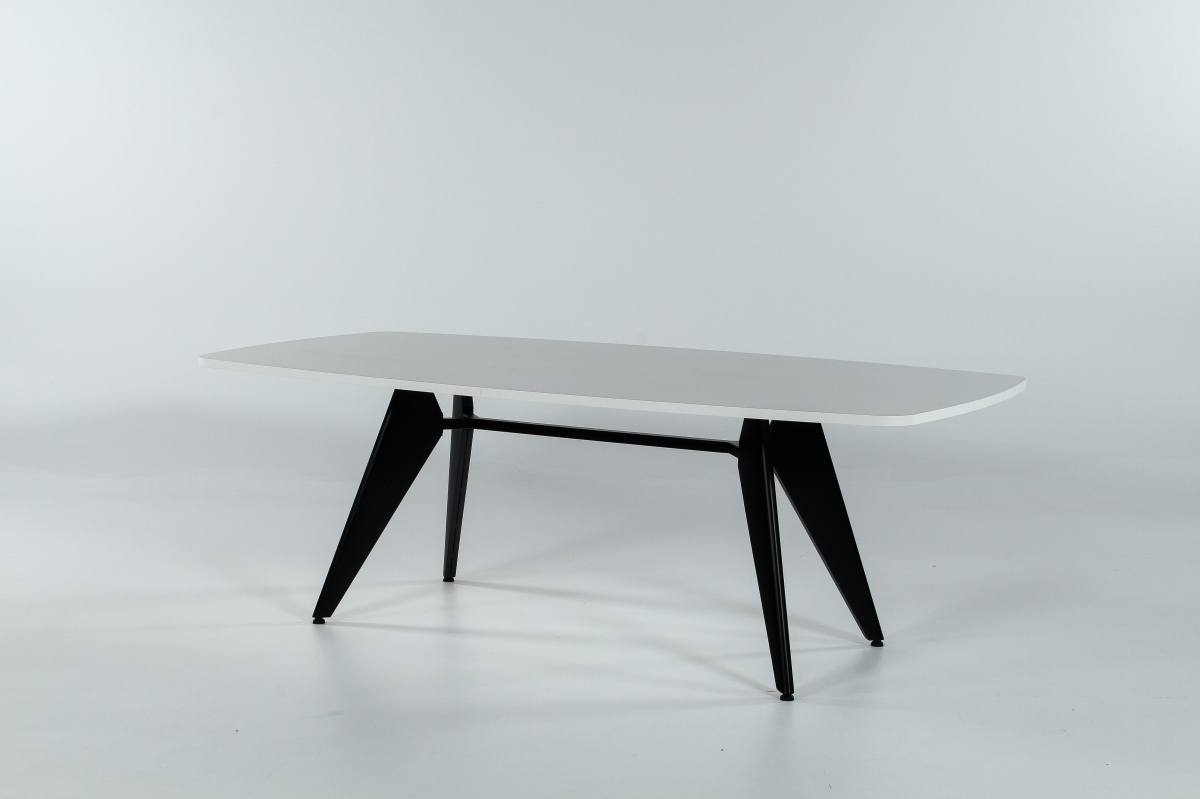 Design vergadertafel zwart-wit Cheak by EMZ