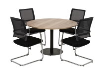 Ronde vergadertafel 120 cm Raider